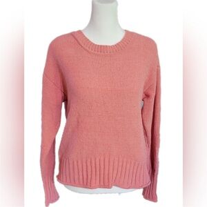 Generation K Elegant Pink Crew Neck Sweater Size XS